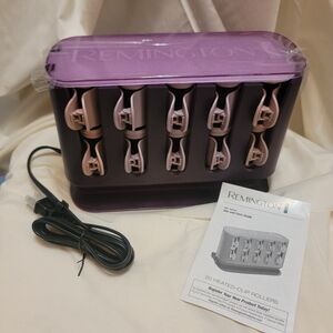 Remington PRO Thermaluxe Purple Heated Clip Rollers